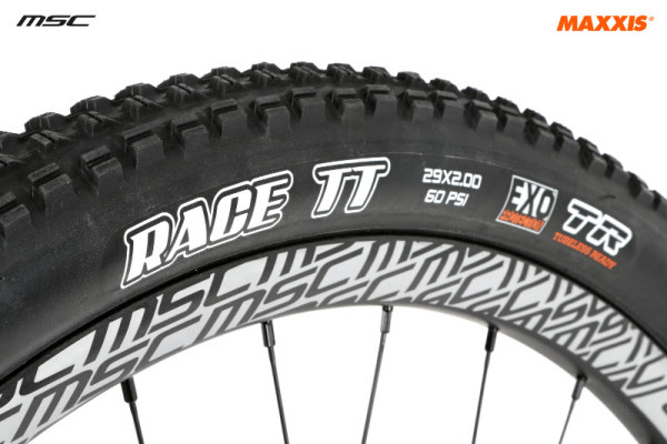 Maxxis 2015 Race TT tire, top arc
