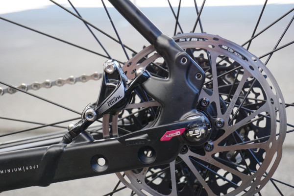 Naild locking quick release thru axle system for road cyclocross and gravel bikes appears on Marin bikes for 2016