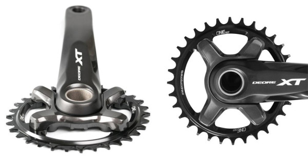 OneUp Components XT narrow-wide chainrings