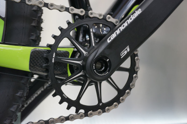 2016 Cannondale Spidering lightweight one-piece machined narrow-wide MTB chainring