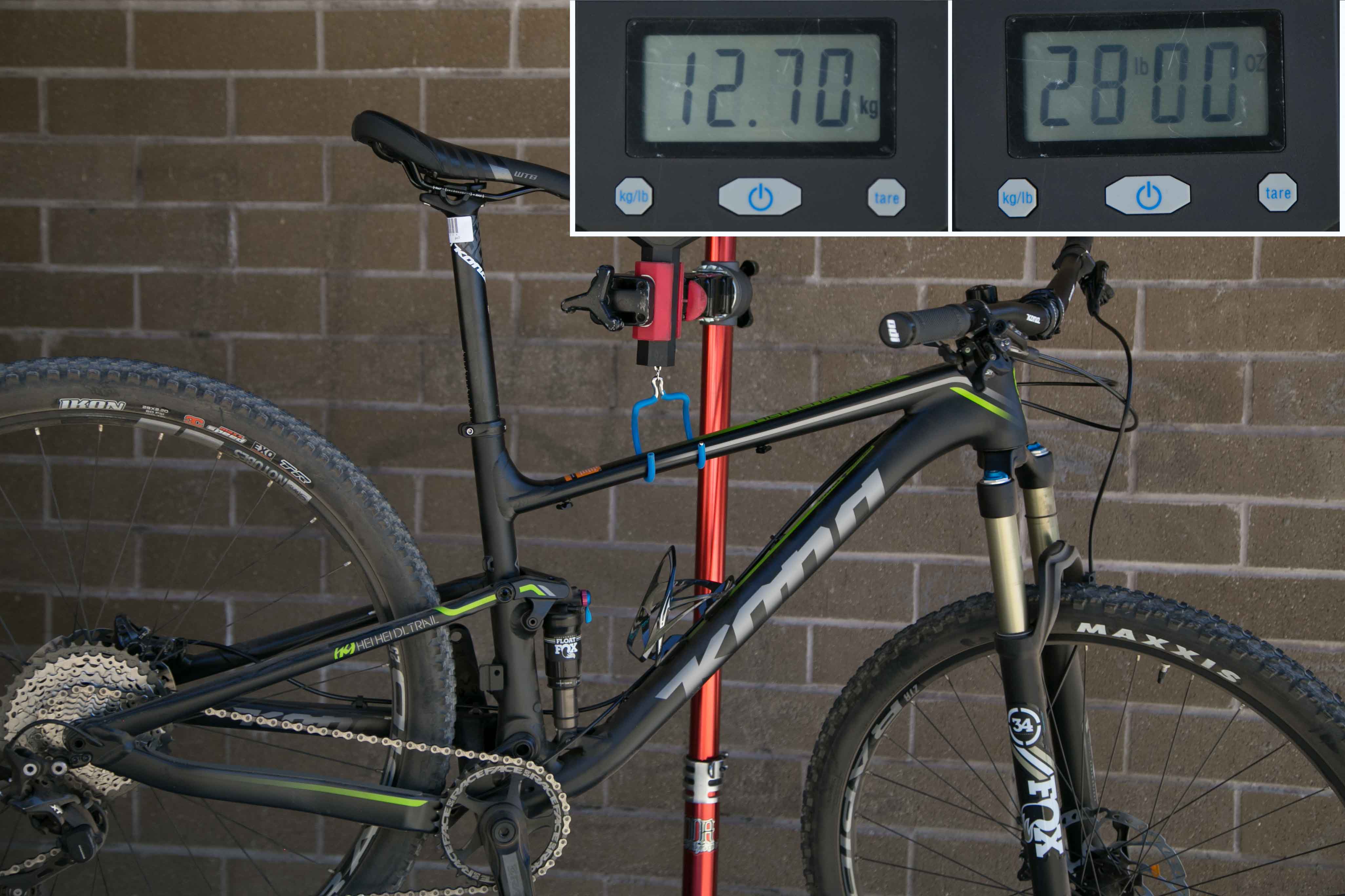 Actual Weights Kona 2016 Mountain Bike Line up Plus a Fat Bike