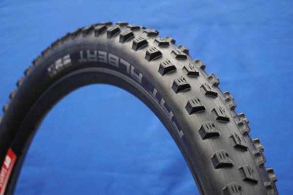 2016 Schwalbe Fat Albert enduro mountain bike tires in front and rear specific treat patterns