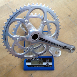 Campagnolo_Athena-11-Silver_project-bike_50-34_compact-Power-Torque_Crankset_actual-weight-739g