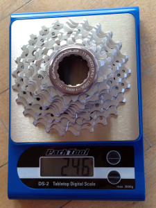Campagnolo_Athena-11-Silver_project-bike_Chorus-11-25-cassette_actual-weight-246g