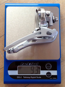 Campagnolo_Athena-11-Silver_project-bike_braze-on-front-derailleur_actual-weight-93g