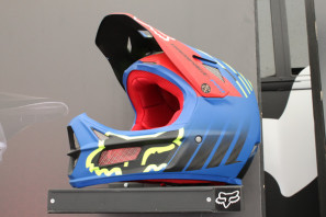 Fox Rampage Pro Carbon with MIPS, blue/red