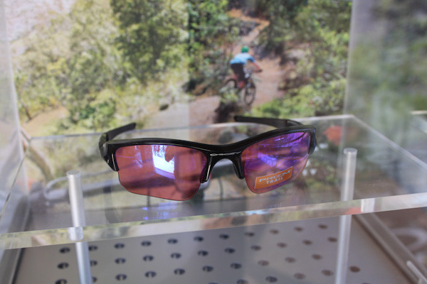 Oakley prism trail display, close up