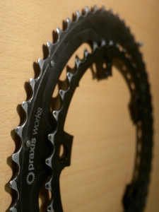 Praxis-Works_cold-forged-chainrings_Road-Standard_53-39_long-term-wear_outer-oblique