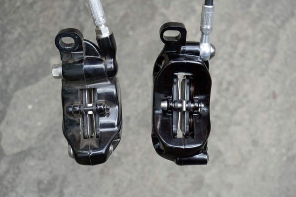 SRAM Guide Ultimate hydraulic mountain bike brakes comparison to Guide RSC