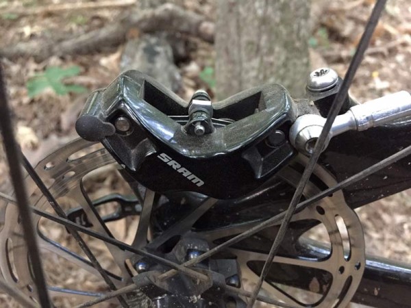 SRAM Guide Ultimate hydraulic mountain bike brakes ride review details and actual weights