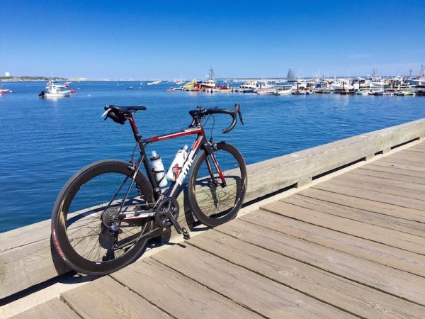 bikerumor pic of the day taken this past weekend in Provincetown, MA at the tip of Cape Cod. This was after a 170 mile ride, that starts outside of Boston, called the Pan Mass Challenge. The event raises funds for cancer research at Dana-Farber Cancer Institute. Awesome ride, perfect weather and an amazing cause. 