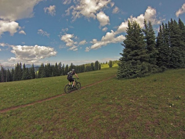 bikerumor pic of the day Heres a few pics from my inaugural ride on my freshly built Yeti SB6c, with my buddy Matt. Early morning start on Bowman's Trail to the Two Elk Trail in Vail, Colorado. The rugged and remote Gore Range in the background.