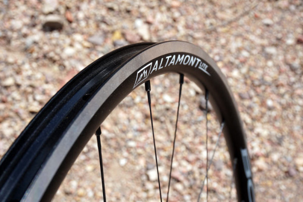 2016 Boyd Cycling Altamont Lite shallow wide alloy road bike wheel