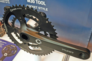 Turn_Alba-Road_2D-forged-crankset_by-Praxis-Works_5-arm_110BCD_2x_integrated-spider