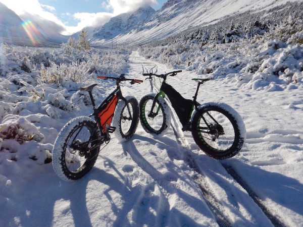 bikerumor pic of the day anchorage alaska, first snow fat bikes