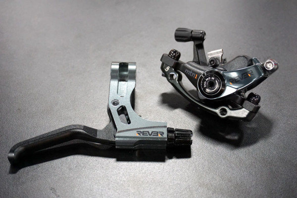 Rever MTN1 dual-pull mechanical disc brake caliper for mountain bikes