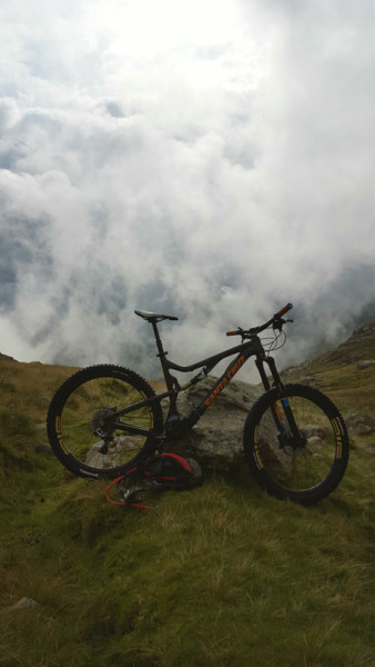 bikerumor pic of the day Scafell Pike, Helvellyn and Skiddaw.