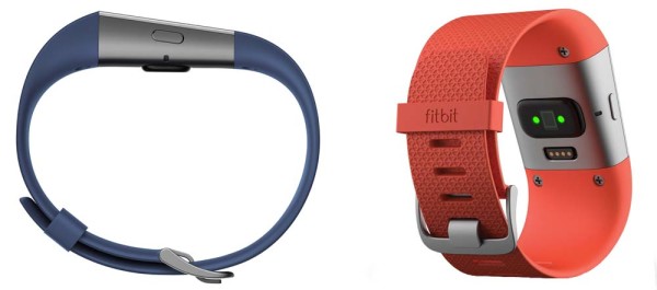 Fitbit Surge GPS fitness tracker sports watch in new orange and blue colors