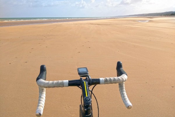 bikerumor pic of the day omaha beach, d-day, normandy