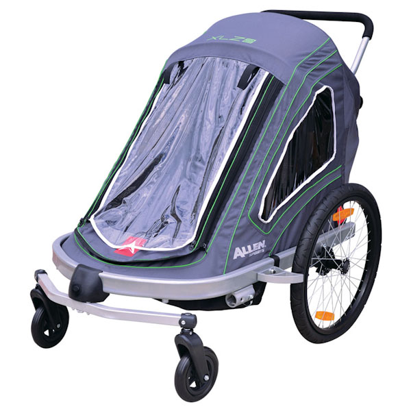 allen child trailer and stroller