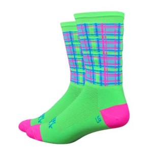 DeFeet artist series socks, Ridge Supply, tartan
