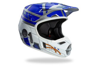 Fox star wars r2-d2 moto helmet dh kids (5)
