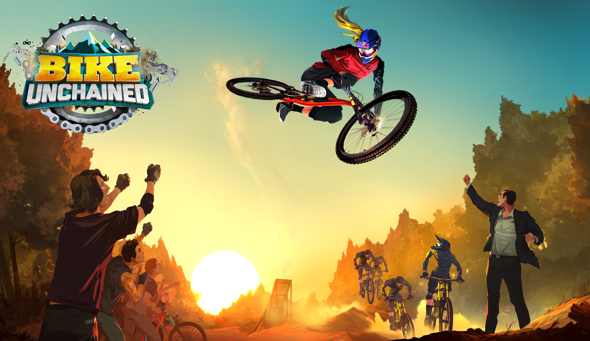 Red Bull's Unchained Brings New Dimensions Mountain Bike Video Games - Bikerumor