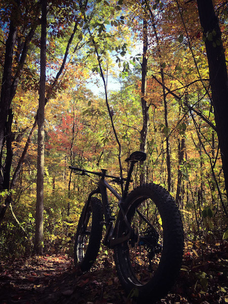 bikerumor pic of the day highland township, michigan, fat bike ride