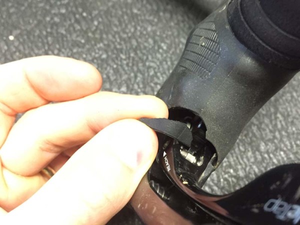 how to prevent sram double tap shifter levers from sticking at the top of the shift
