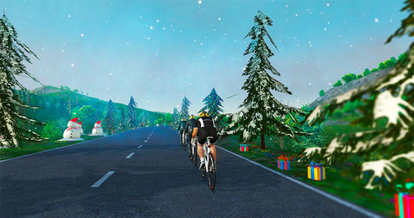 Bkool-christmas-holiday-scenery-for-virtual-3d-bicycle-trainer-simulator04