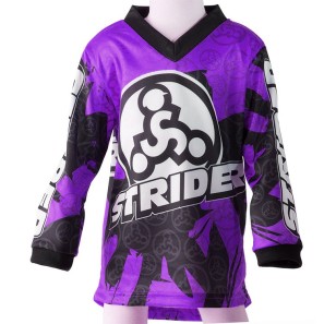 Strider Kids Racing Jersey, purple, front
