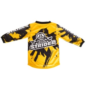 Strider Kids Racing Jersey, yellow, back
