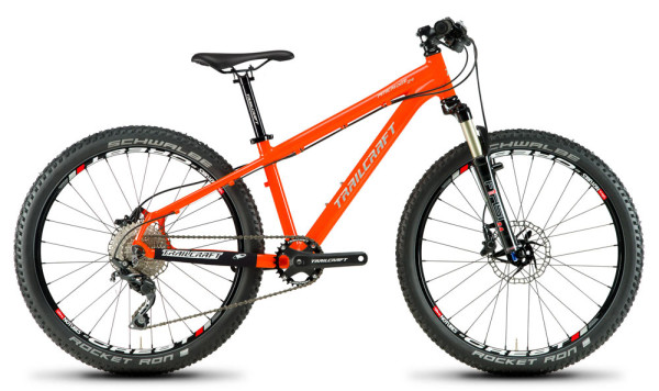 Trailcraft Pineridge premium youth 24inch mountain bikes in new orange color