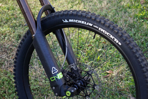 merritt recycles bike shop banshee legend DH mountain bike with custom XTR-Saint Di2 hack