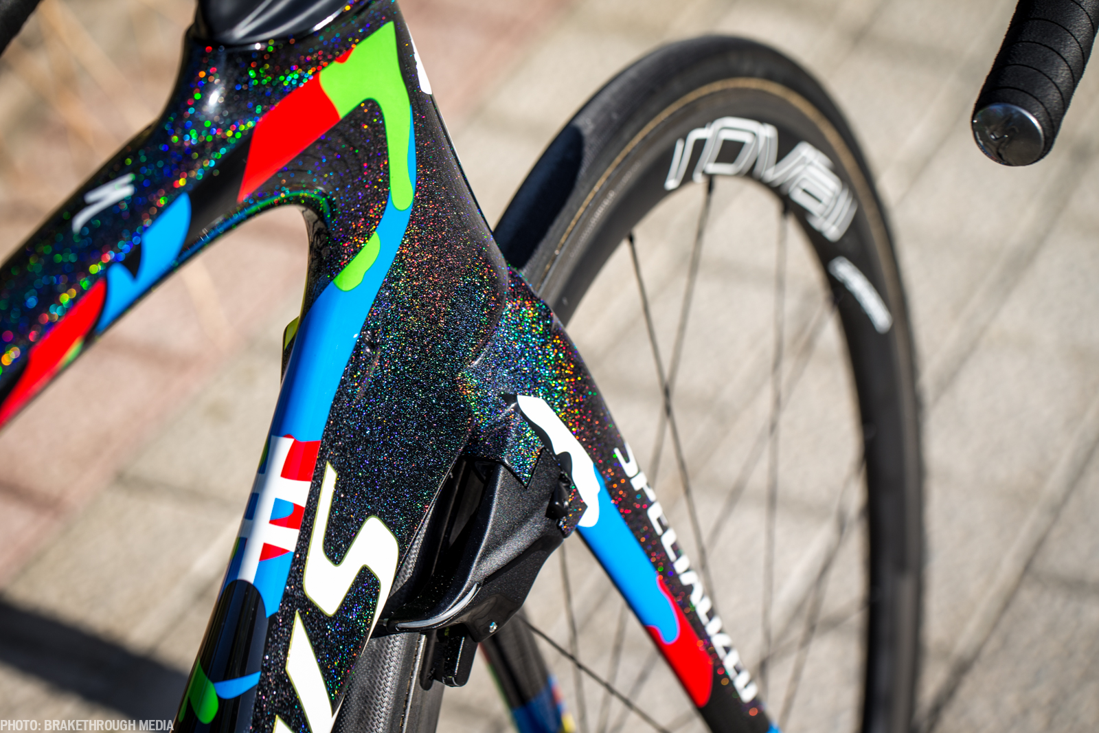 Sagan and Rogers wheelie into 2016 with custom Specialized S-Works Tinkoff Machines