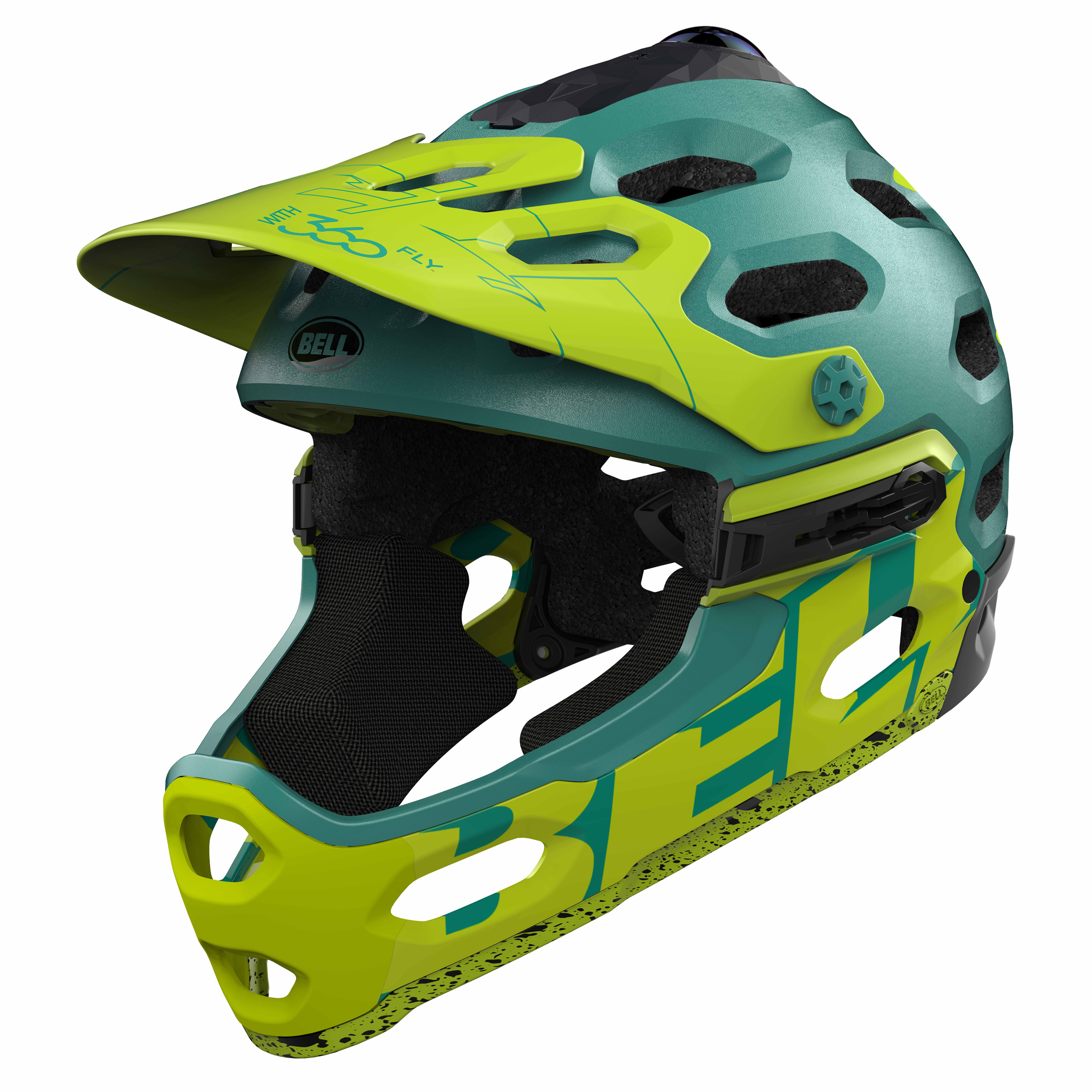 Bell integrated 360fly gets the wide view with fully panoramic helmet ...