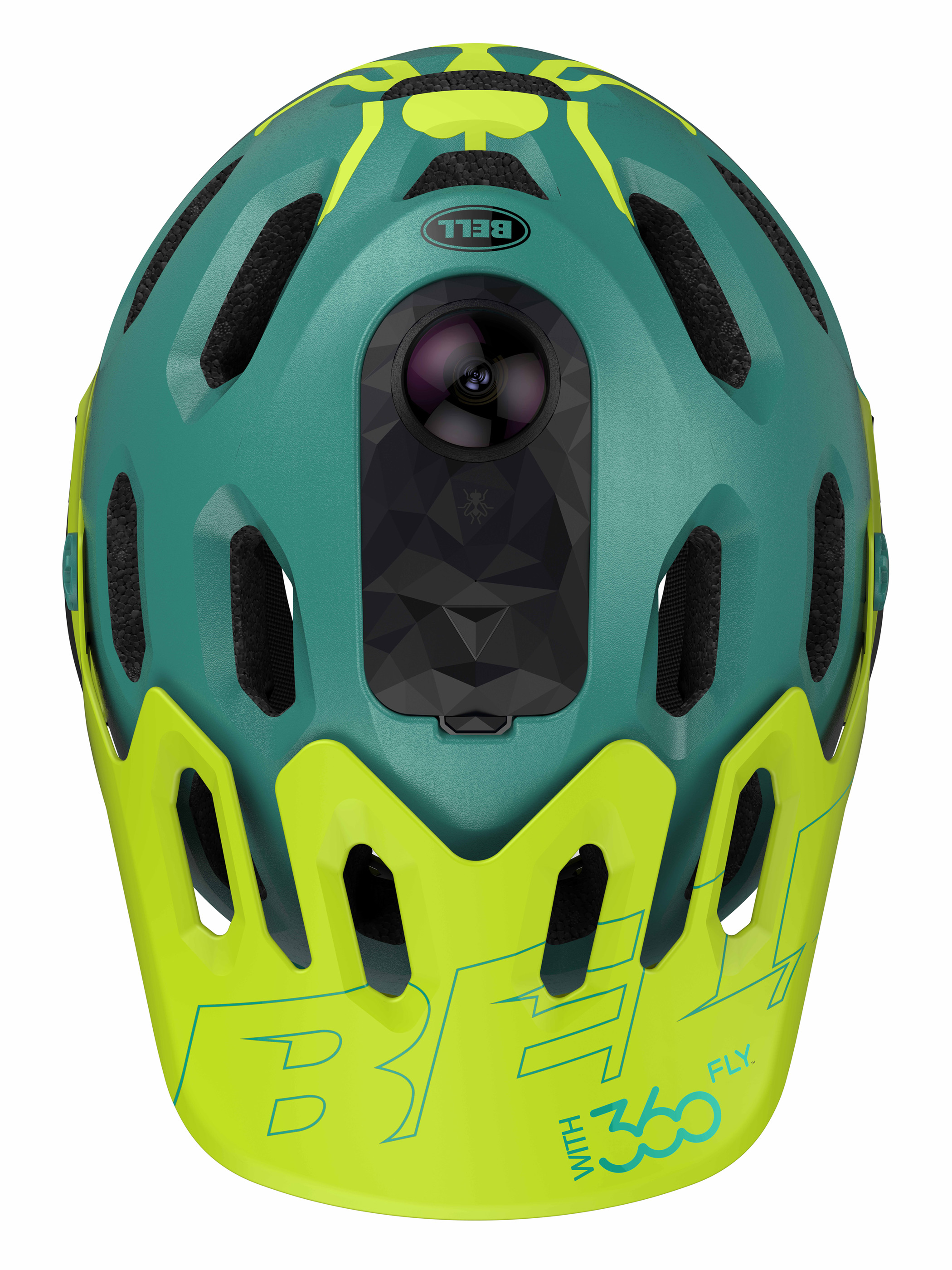 Bell integrated 360fly gets the wide view with fully panoramic helmet camera