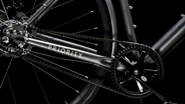 Priority Bicycles Eight, Gates belt drive system