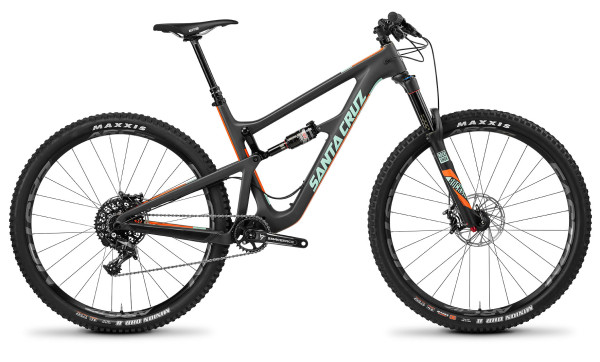 Santa Cruz Hightower 29 27+ Tallboy lt replacement mountain bike Hightower_black_29_profile