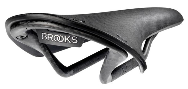 Brooks Cambium C13 carbon fiber and rubber racing bicycle saddle