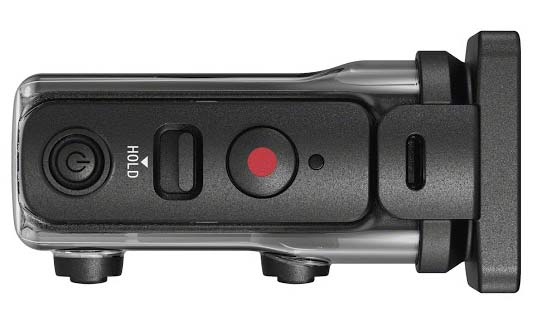 sony as50r 4k action cam with live view wrist remote