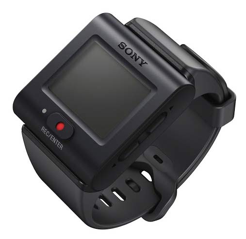 sony as50r 4k action cam with live view wrist remote