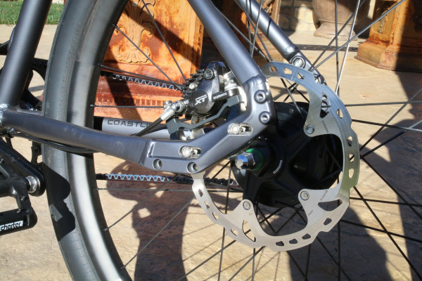 Coastline cycle company c3 chad battistone urban supermoto commuter fun bike bicycle disc brakes 275-9
