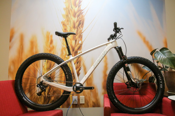 Heller Bikes Shagamaw plus 27 carbon bike mtb manitou machete