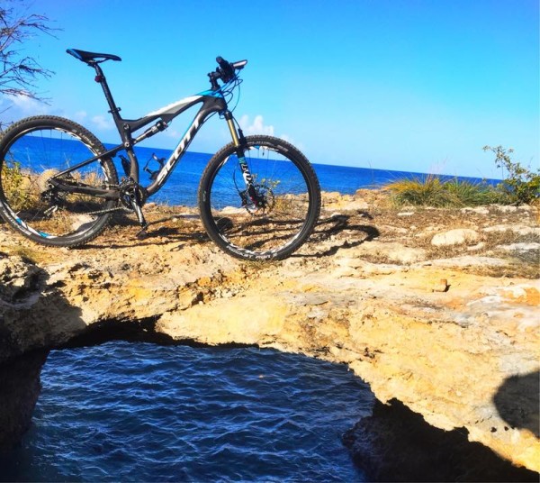 bikerumor pic of the day Riding at Cabo Rojo, Puerto Rico