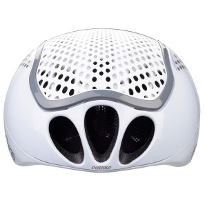 Catlike_Cloud-352_adaptive-aero-road-helmet_white_breathable-reticulated-shell_front