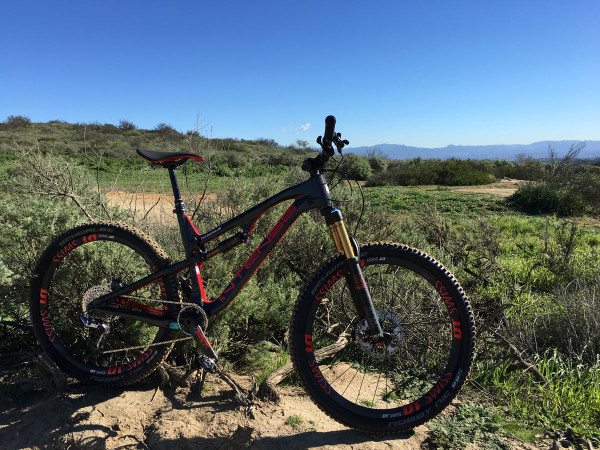 Intense Spider 275 carbon trail bike JS tune review actual weight (76)
