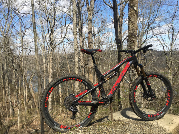 Intense Spider 275 carbon trail bike JS tune review actual weight (82)