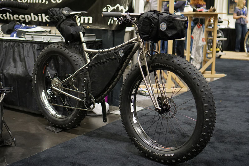 NAHBS 2016  – Black Sheep’s Deathsplosion ti fork, most expensive fenders & some cool bikes