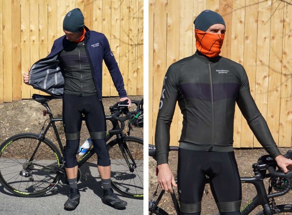 PAS Normal Studios fall winter cycling bibshorts jersey and jacket review